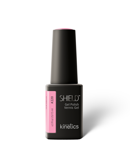 Kinetics SHIELD Gel Polish Pink Silence 220, 15ml