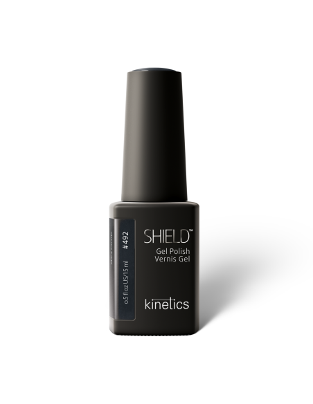 Kinetics SHIELD Gel Polish Black 492, 15ml