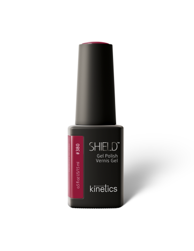 Kinetics SHIELD Gel Polish Hedonist Red 380, 15ml
