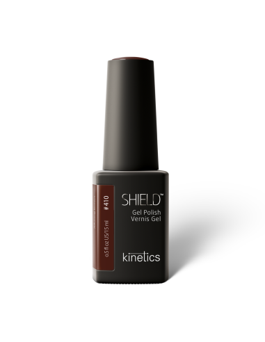 Kinetics SHIELD Gel Polish Alluring Brown 410, 15ml