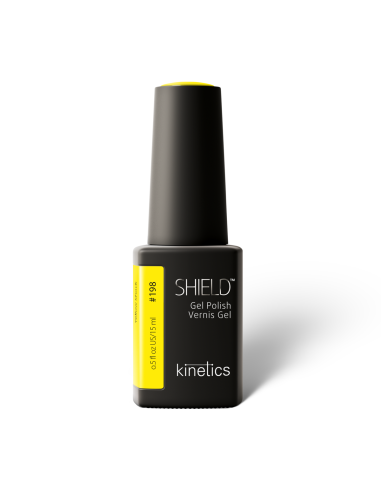 Kinetics SHIELD Gel Polish yellow shock 198, 15ml
