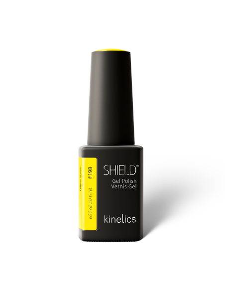Kinetics SHIELD Gel Polish yellow shock 198, 15ml