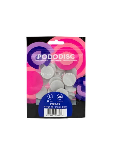 STALEKS FILE DI SPUGNA RICAMBIO PODODISC PRO L
